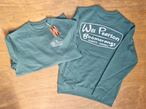 Will Pearson Boomerangs Classic Badge Green Bay Sweatshirt