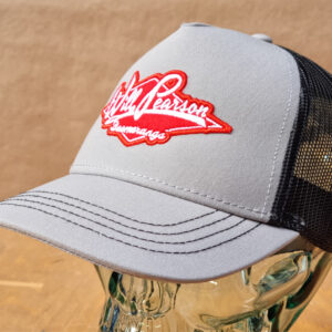 Will Pearson Boomerangs Grey and Black Cap Hat