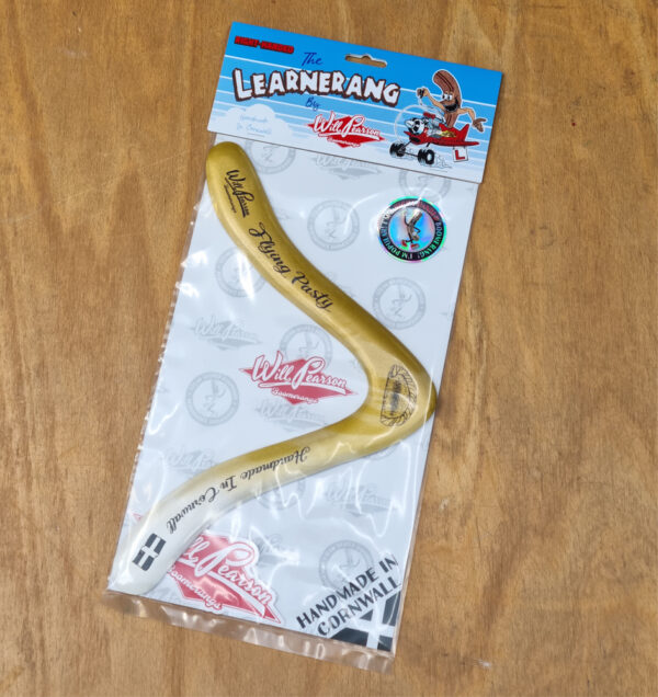 Flying Pasty Boomerang In Packaging
