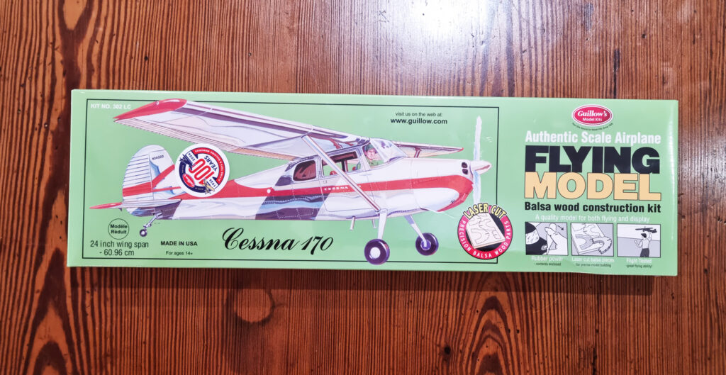 Guillow's Cessna 170 Authentic Scale Airplane Flying Model